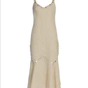 Staud Linen Mercerie Dress. NWT. Originally $315.